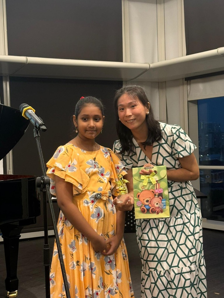 Confident Piano Performance