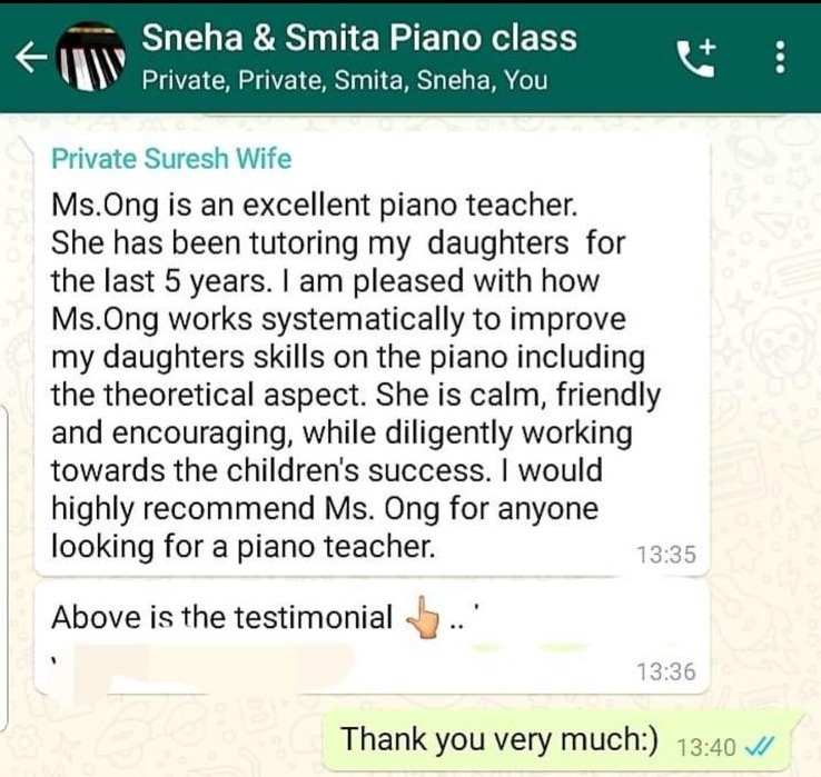 Parent Feedback via WhatsApp 3